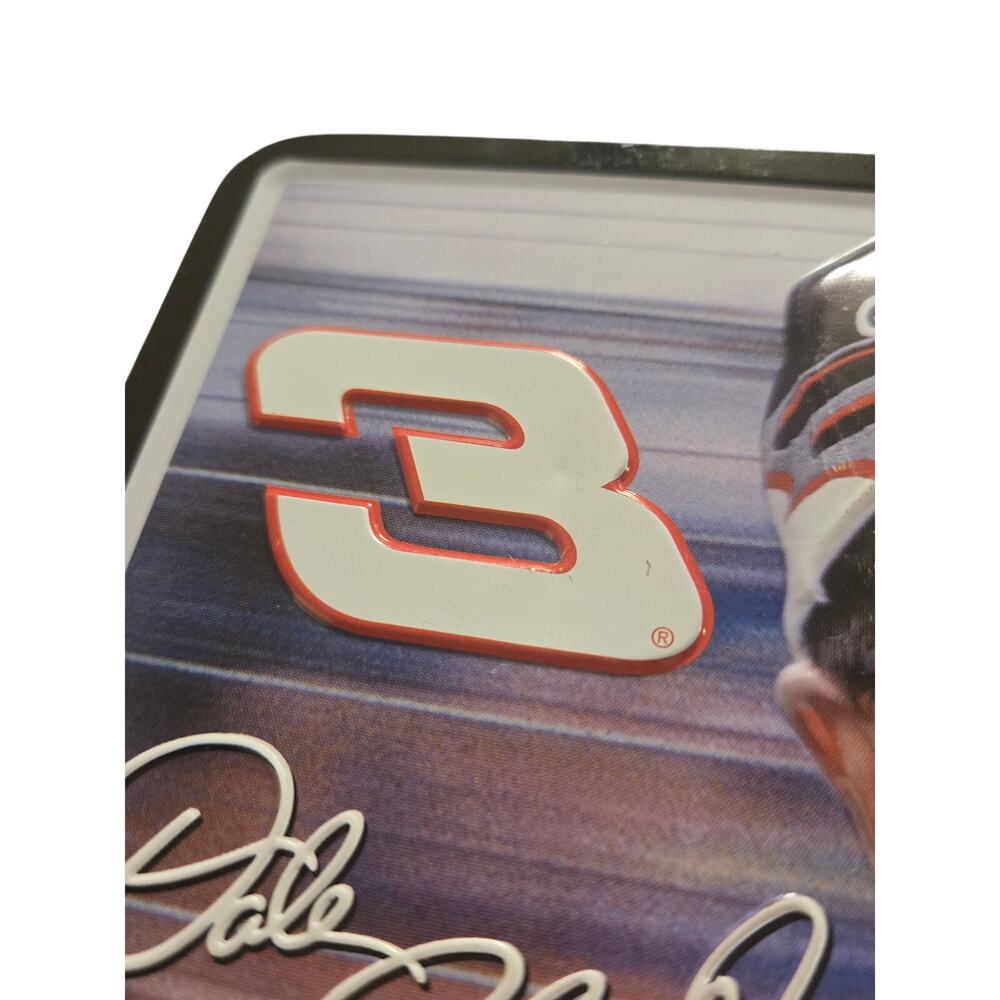 Dale Earnhardt #3 Goodwrench Service Plus Collectible Metal Lunch Box Tin - Picture 3 of 13